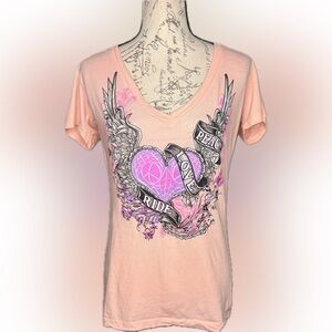 Hot Leathers V-Neck T-Shirt